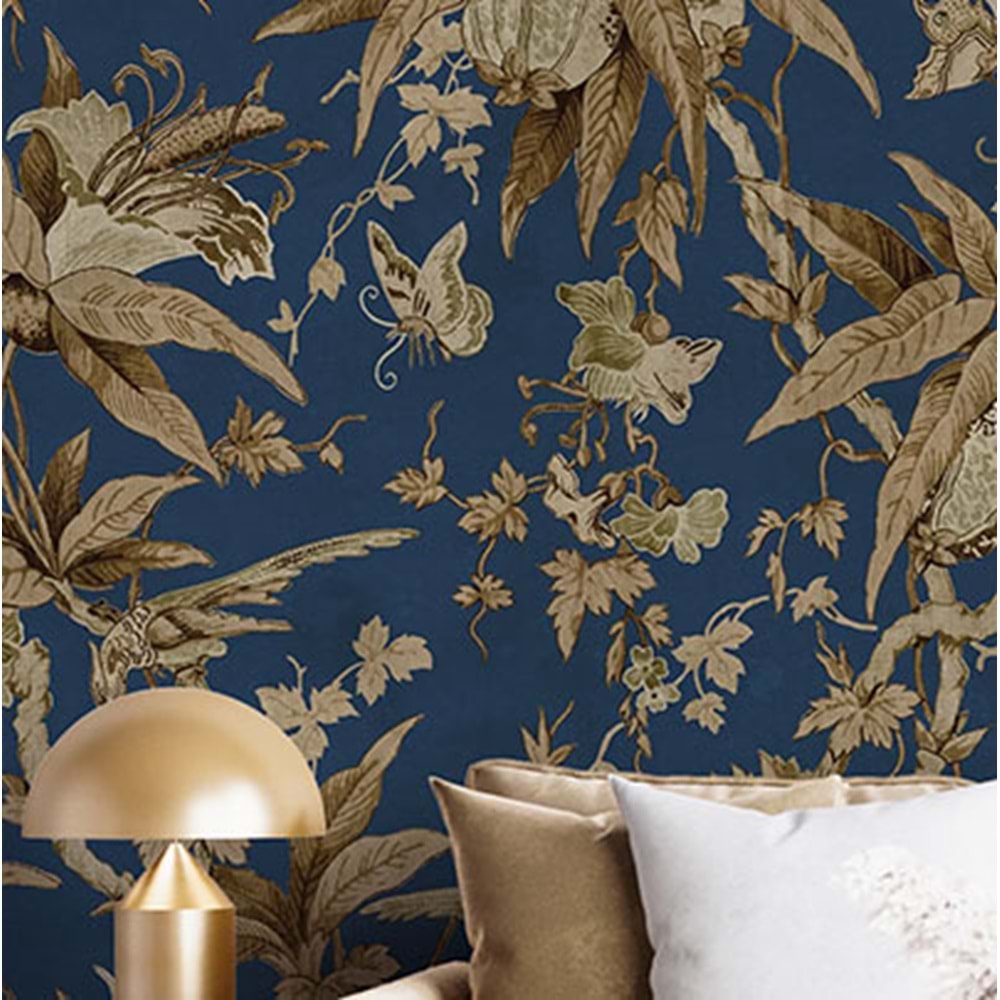 Imperial Blue Chinoiserie