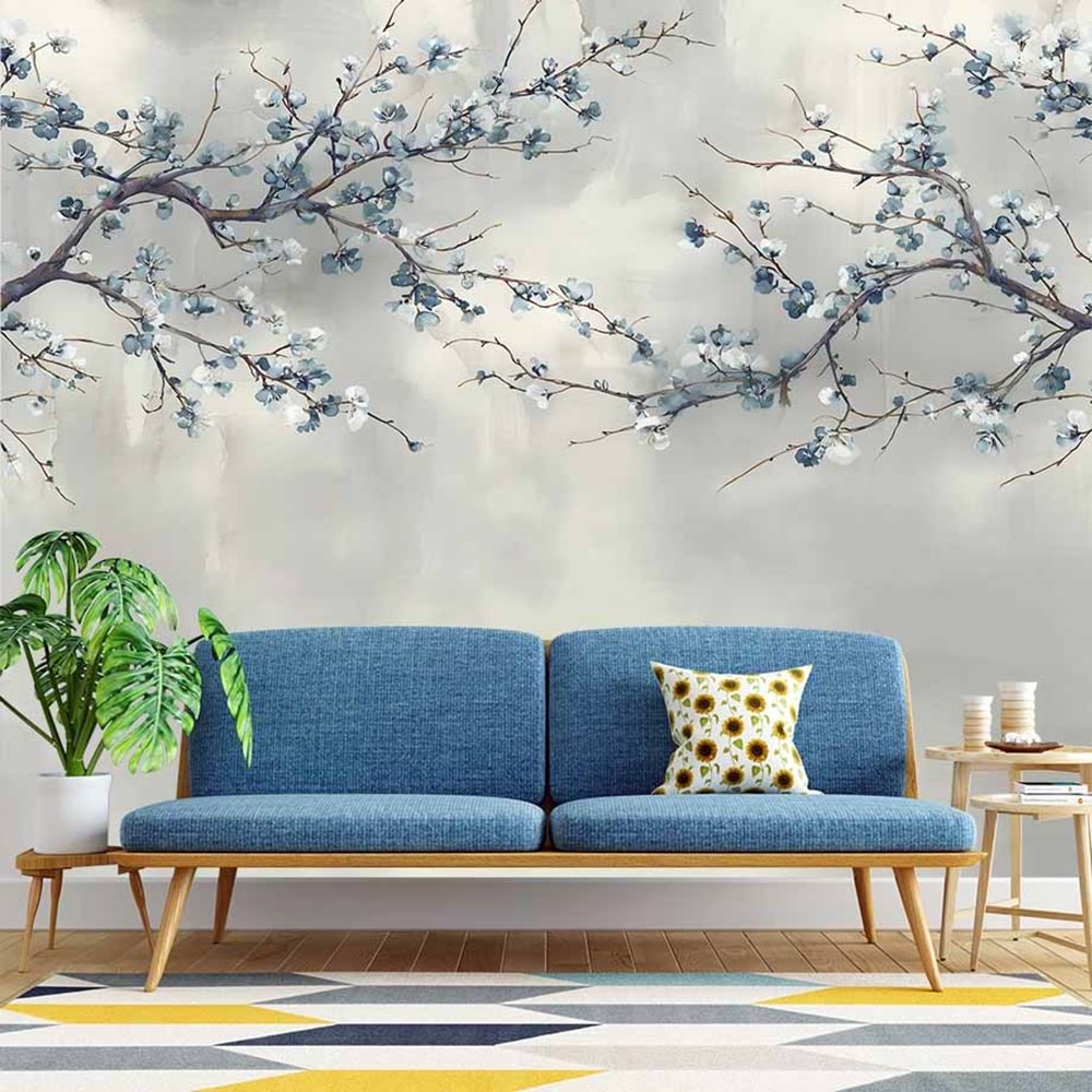 Delicate Sakura Blue