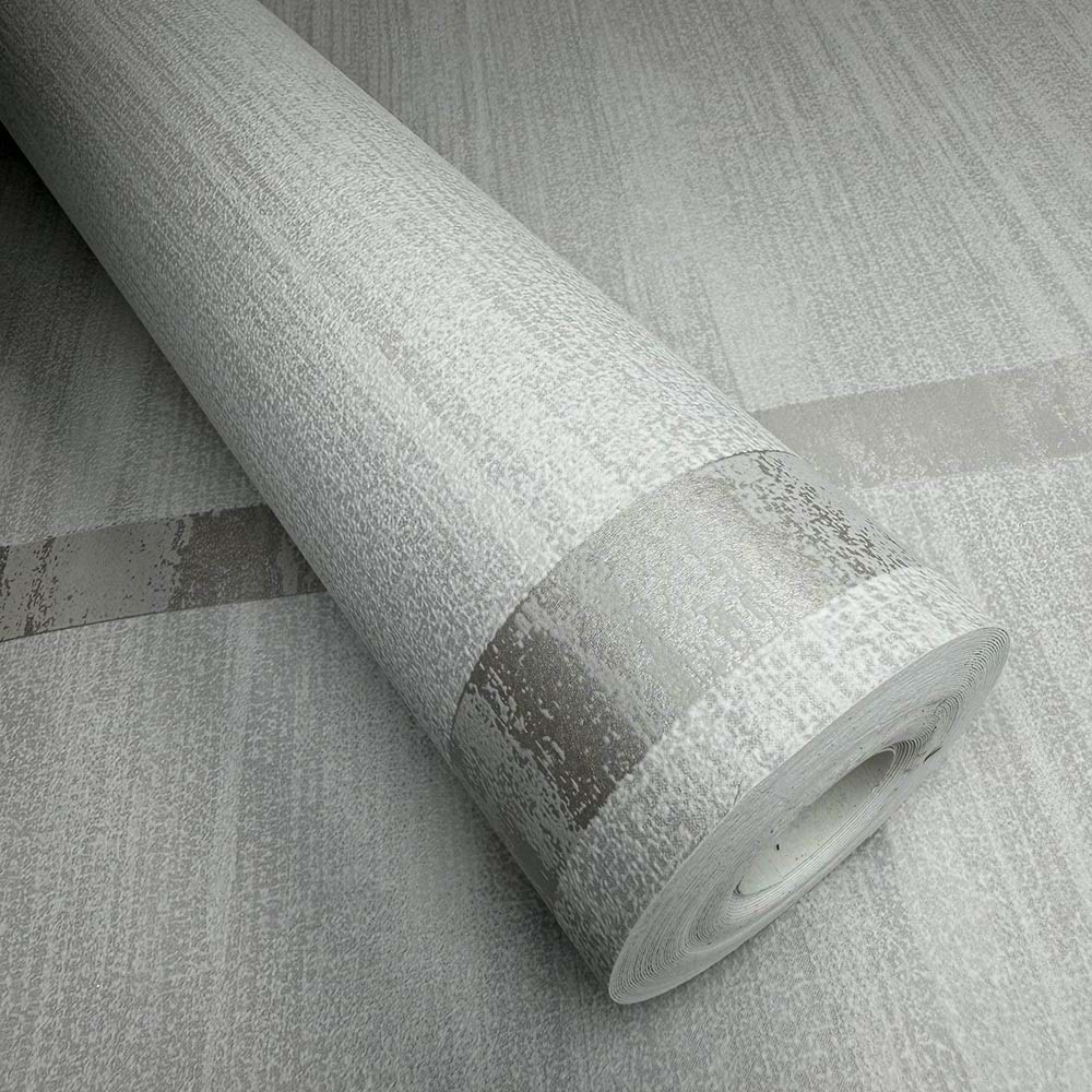 RAFFIA STRIPE SMOKE GREY (5,3m2)
