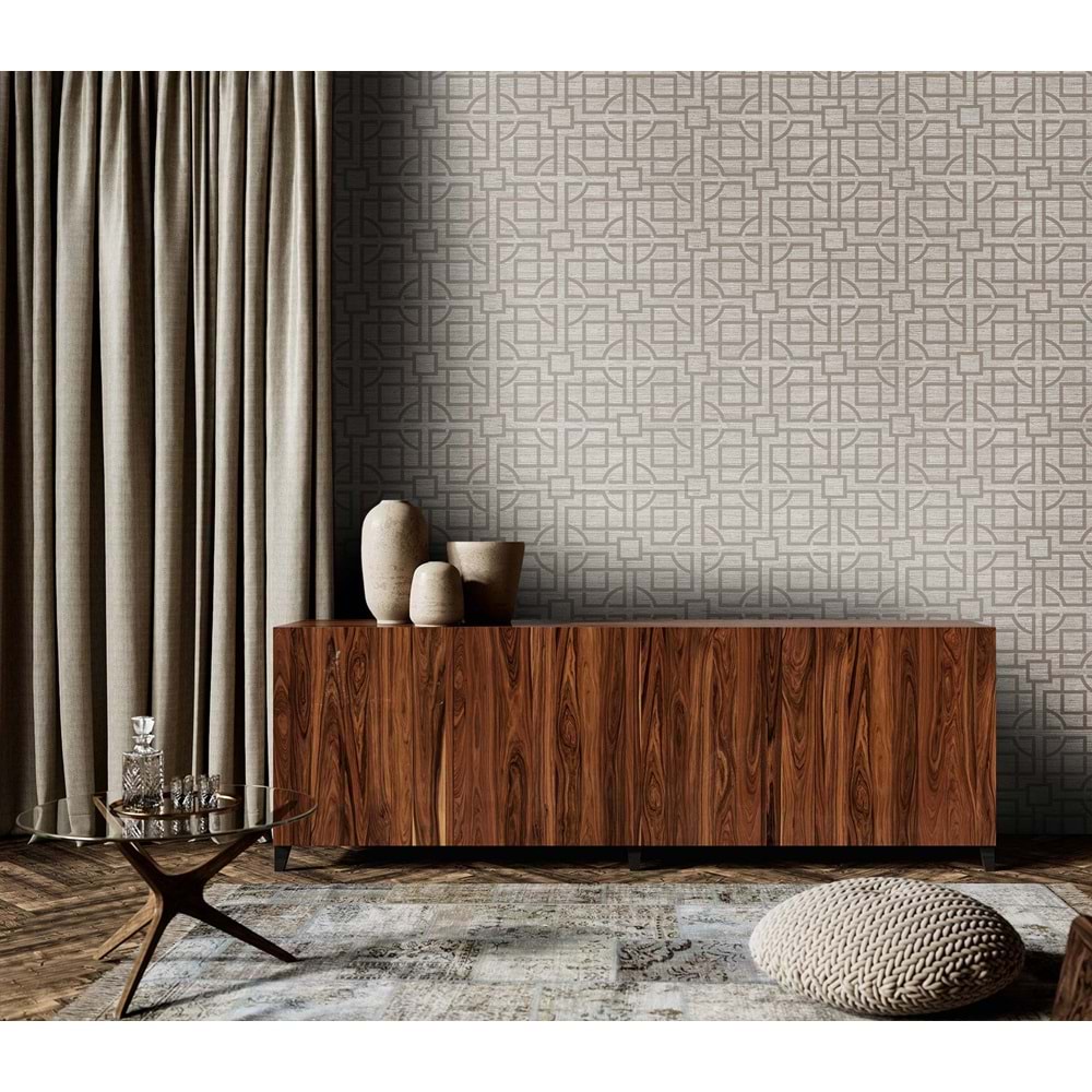 JAPANESE TRELLIS LIGHT TAUPE