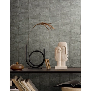Marburg Travertino Gri Geometrik Duvar Kağıdı | 33355