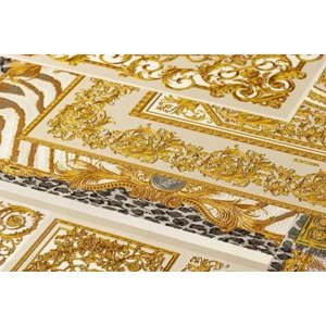 Versace 37048-4 Altın Klasik Vinil Duvar Kağıdı - AS Creation