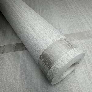 RAFFIA STRIPE SMOKE GREY (5,3m2)