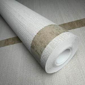 RAFFIA STRIPE GOLD&SAND (5,3m2)