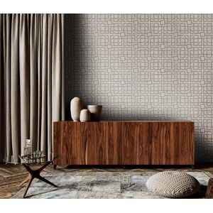 JAPANESE TRELLIS LIGHT TAUPE