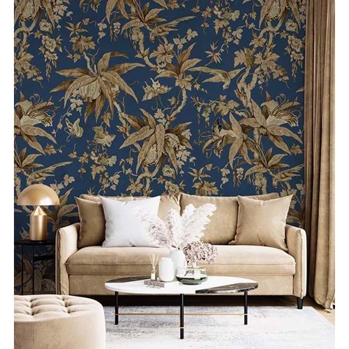 Imperial Blue Chinoiserie