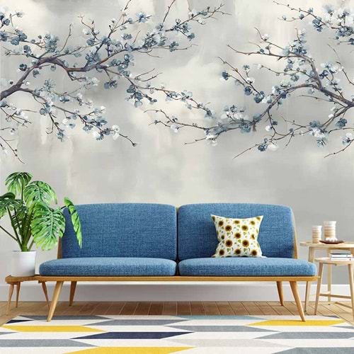 Delicate Sakura Blue