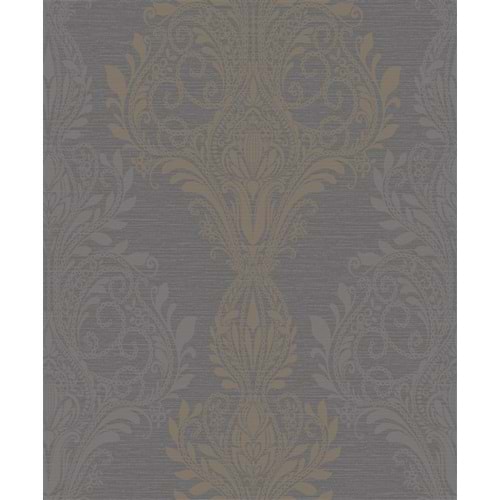 SLOANE DAMASK BLACK/BROWN